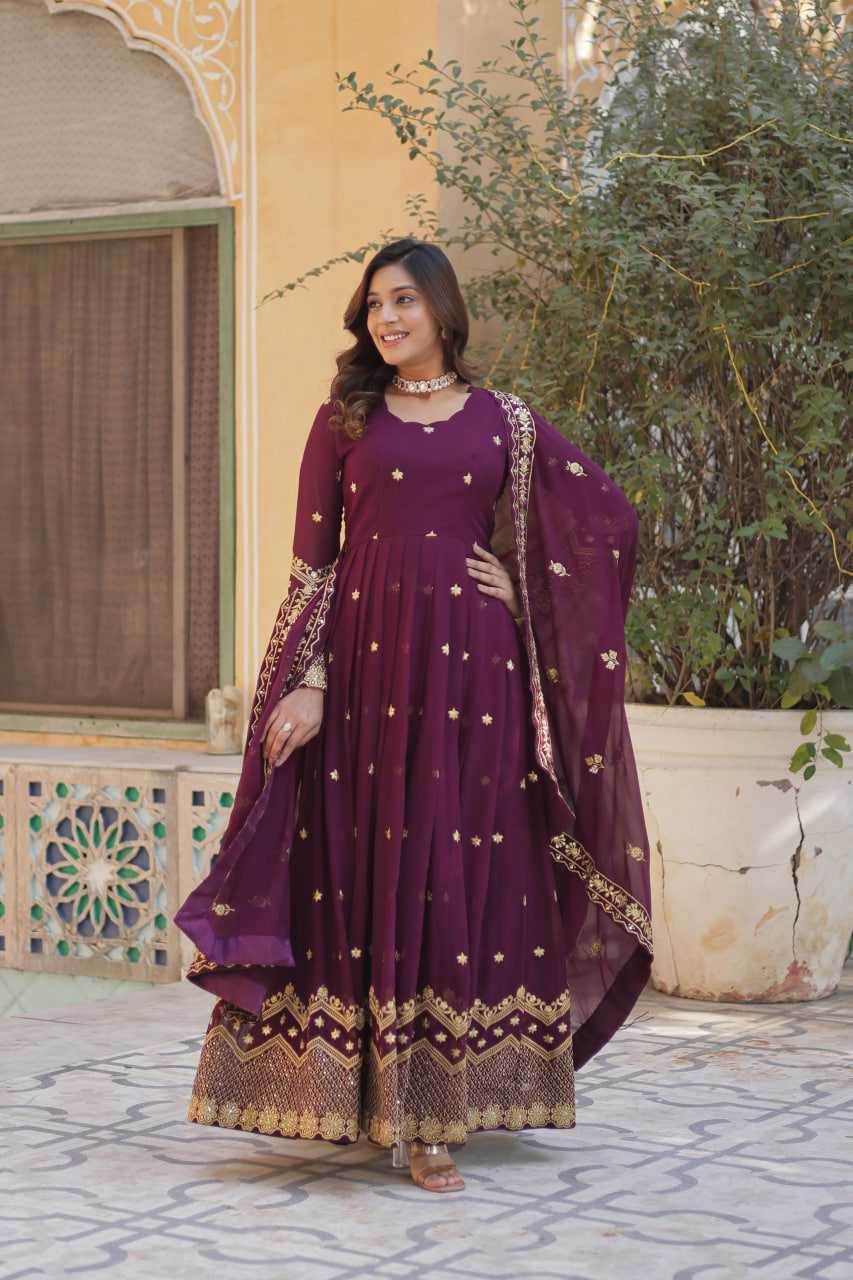 Faux Luxe Long Gown - Top-Rated & Customer Favorite - MYLUXURY LANE ENTERPRISE